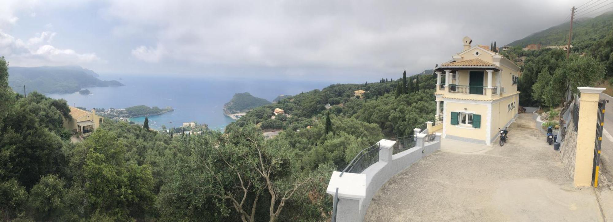 Mariza'S View House Daire Lákones Dış mekan fotoğraf