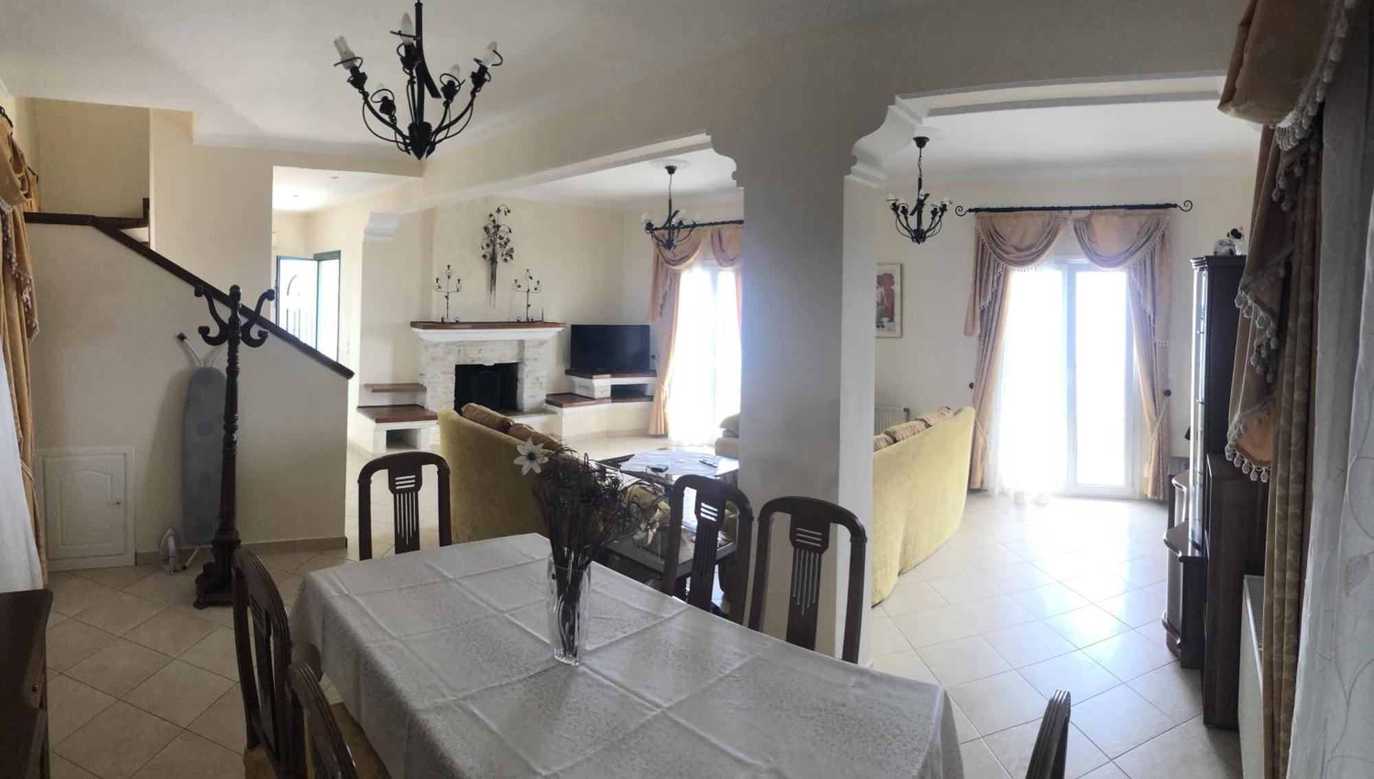 Mariza'S View House Daire Lákones Dış mekan fotoğraf