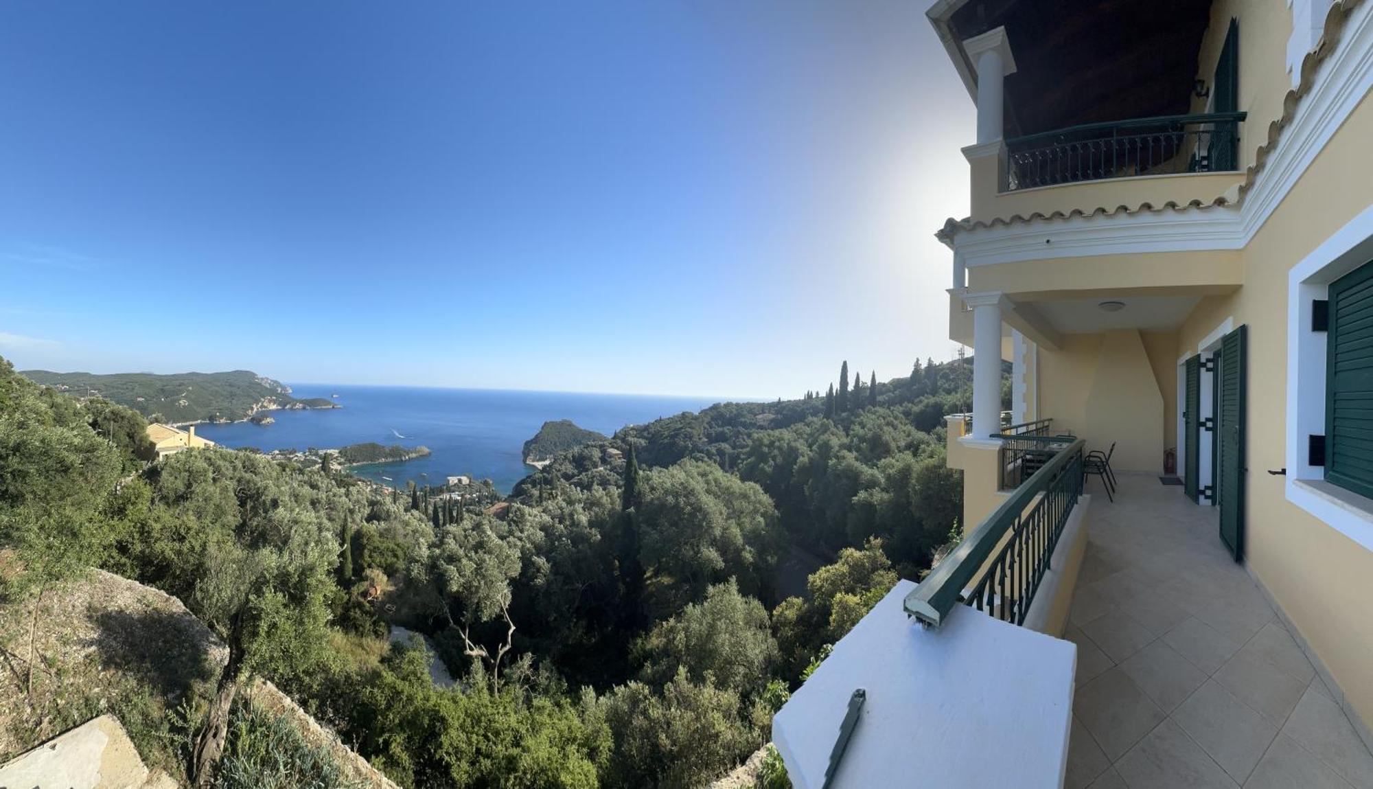 Mariza'S View House Daire Lákones Dış mekan fotoğraf