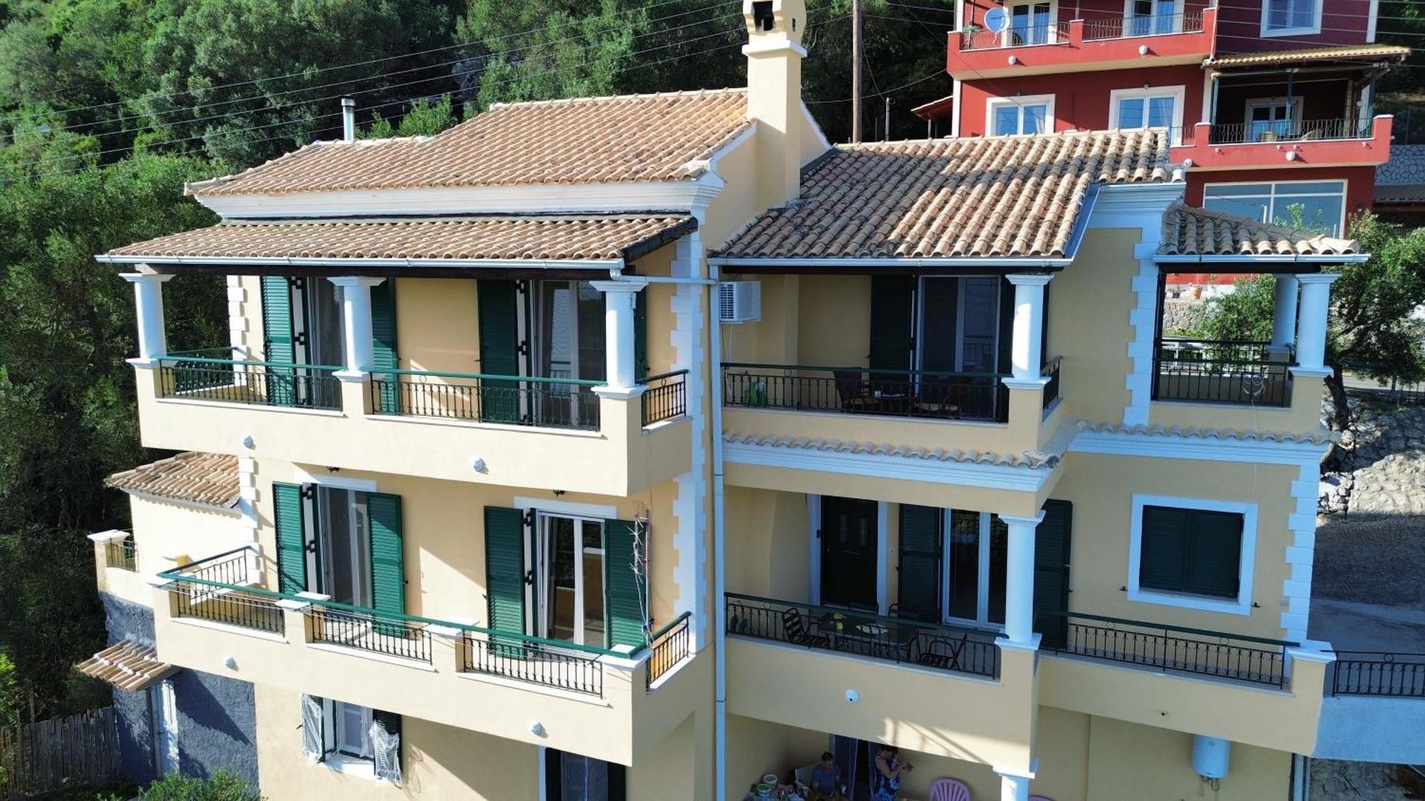 Mariza'S View House Daire Lákones Dış mekan fotoğraf