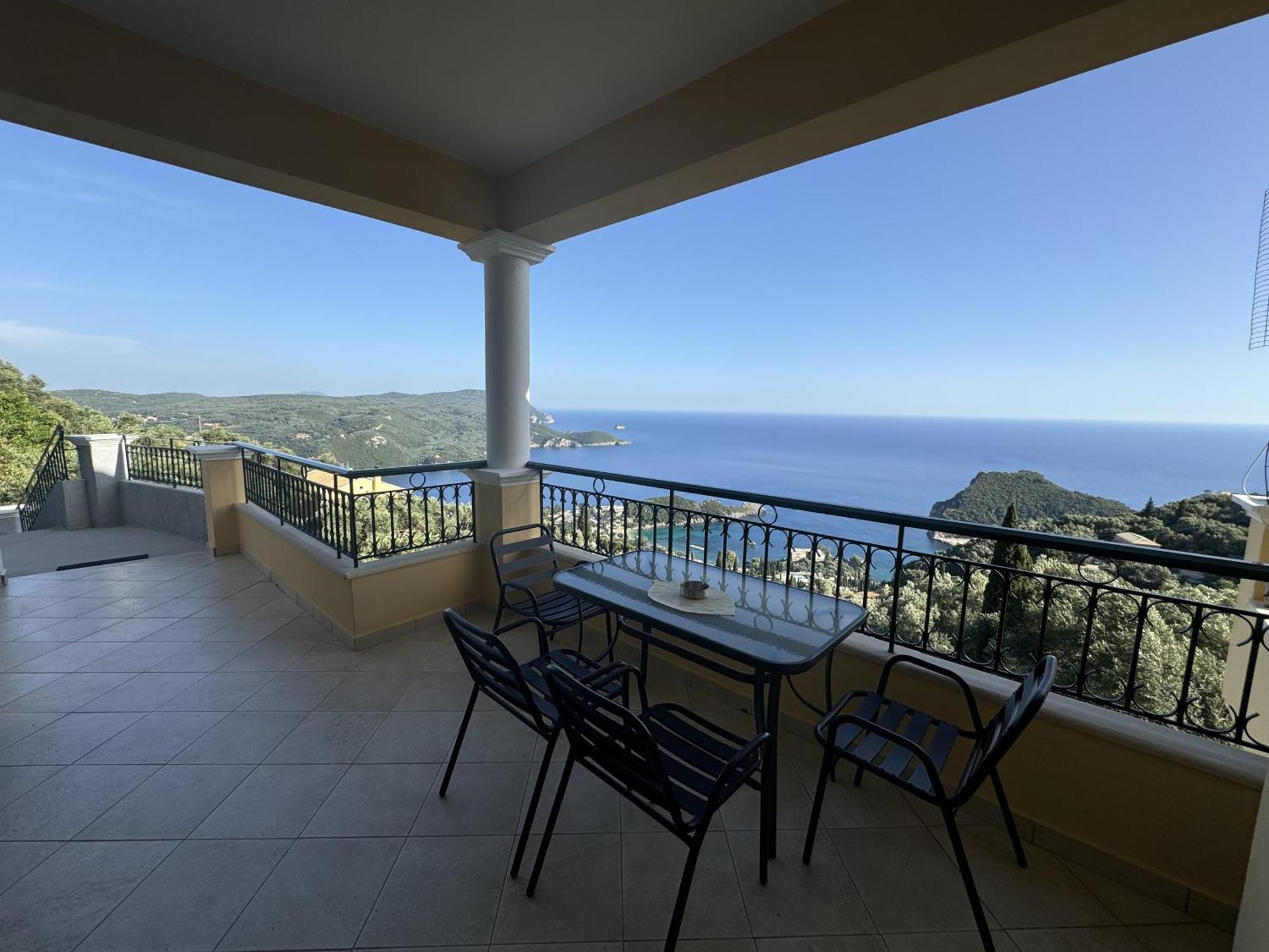Mariza'S View House Daire Lákones Dış mekan fotoğraf