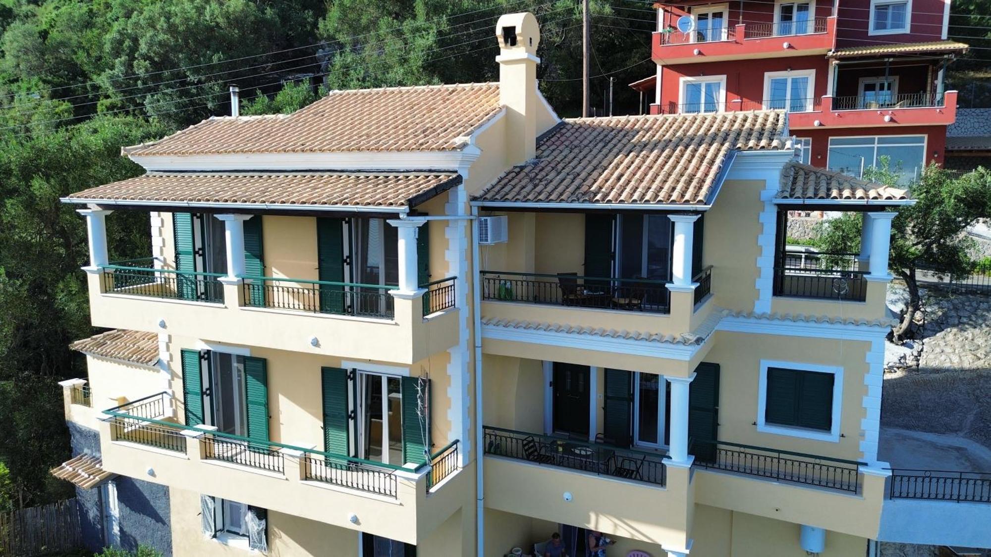 Mariza'S View House Daire Lákones Dış mekan fotoğraf